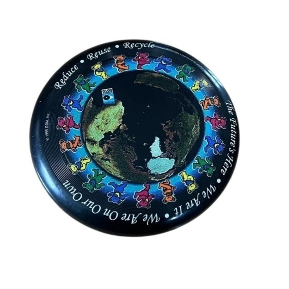 1995 GRATEFUL DEAD FRISBEE DANCING BEARS WHAM-O SERIES vtg. Tour 90s Lot Miracle